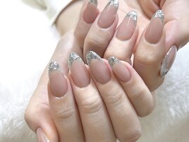 透明感UP輝く ガラスフレンチ