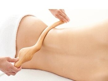 リノリー 古川店(rinory)の写真/【県内希少☆パワーツリートリートメント】癒し×ボディメイキングが叶う！心地よい圧ですっきりラインへ♪