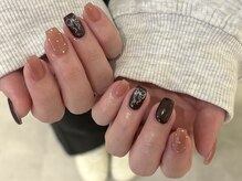 サンジュウヨン(34)/リボンネイル　パラジェル