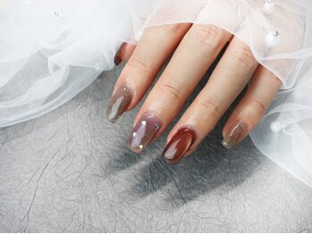 ネイルサロン チェリッシュ(nail salon Cherish)の写真/《鳳駅すぐ》持ち込みデザイン¥6000～♪シンプル～華やかまで、予算内に応じてあなたの"可愛い"をご提供＊