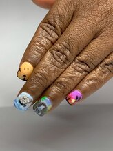 Silent/話さないネイルサロン【3/1 NEW OPEN（予定）】 /風景手書きアート