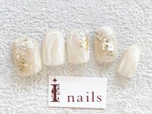 アイネイルズ 梅田店(I nails)/ベージュニュアンス￥8200