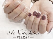 エーネイルサロン プラーカ本店(A-Nail Salon)/クリアフレンチ