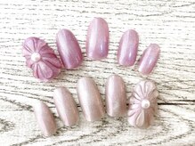 ホナ(HONA)/マグネットにぷっくりフラワー