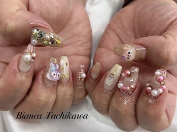 ビアンカ フロム中武立川店(Bianca)/クリスマスネイル¥10000