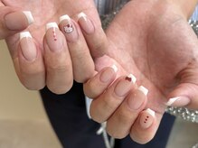 サンジュウヨン(34)/フレンチネイル　パラジェル