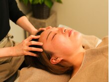 リラクゼーションサロン la lumiere 緑店はなれ 【リンパマッサージ・肩こり】の雰囲気（コリ固まった頭をほぐして血流アップ♪頭痛、眼精疲労、不眠に♪）