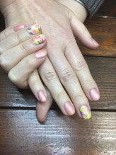 ネイルサロンアンドスクール アイビー(IVY)/春のニュアンスネイル