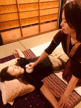 チョークディー(Chokh-di)の写真/【和の雰囲気漂う隠れ家サロンで癒しの時を…♪】もみの強弱や気になる箇所のご要望もお申し付けください！