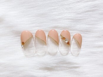 モンスリールネイル(Mon sourire nail)/【ハンド】定額アート7980円