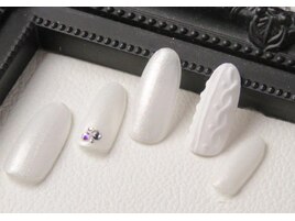 冬のホワイトニット