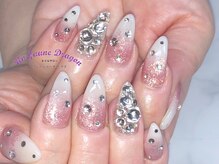 アン ジョーヌドラゴ/【自爪ネイル】キラキラネイル