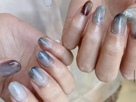 もやもやニュアンスネイル