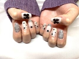 ツイードネイル