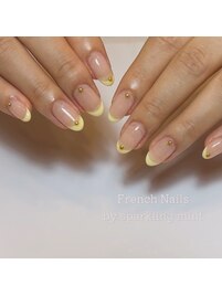 カラーフレンチ♪