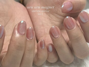 うるまぐミラーネイル　akane