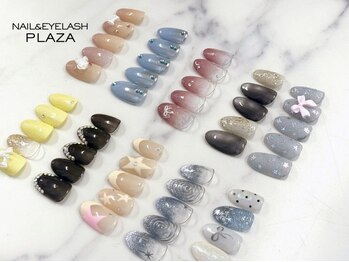 アイラッシュプラザ 南森町店(EYELASHPLAZA)の写真/【推し活応援】ワンホンデザイン(推しカラー変更OK)やキャラクターパーツ付デザインのお得な定額クーポン♪