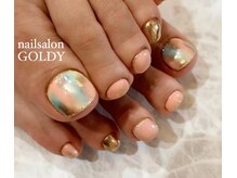 ネイルサロン ゴールディ(NAIL SALON GOLDY)/FOOT華やかコース