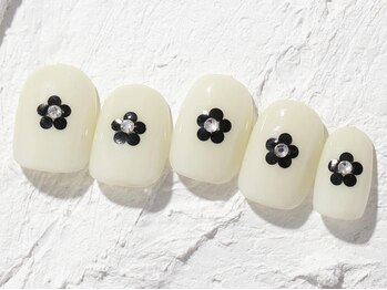 ジェミーネイル エビス(Jemiy nail ebisu)/お花ホロシンプル6980yen