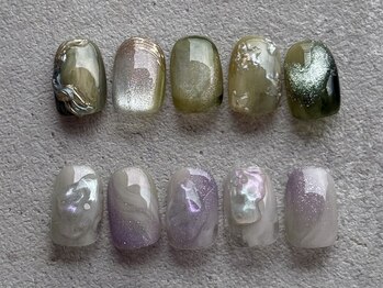 エールルーム 中目黒(aileroom)/ニュアンスフラワー×オーロラ