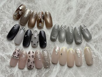 エイム(aim)の写真/【定額デザイン¥6000★】当店一番人気の5種類から選べる定額デザイン◎フォトギャラリーご覧ください!