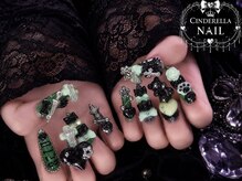 シンデレラネイル(CINDERELLA NAIL)/【スカルプ長さだしネイル】