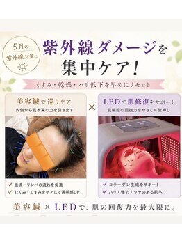アキュリス(aquliss)の写真/【紫外線ダメージ集中ケア美容鍼】防ぐだけでは足りない。これからは「回復させるケア」を。