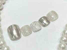 定額デザインフットネイル