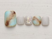 ノーネイル アゲオ イオンモール上尾(NO NAIL AGEO)/大理石　￥4990