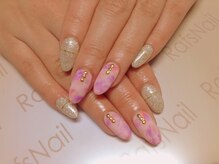 ラフズネイル(Rafs Nail)/ラブリーマーブルネイル☆