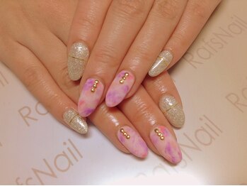 ラフズネイル(Rafs Nail)/ラブリーマーブルネイル☆