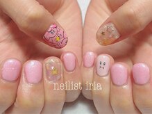 わたしのネイルとよもぎ蒸し/ピンクネイル