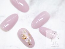 オトナネイル(otona nail)/スモークラベンダーネイル