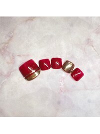 フットアート秋デザイン