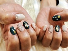 キキネイル 二子玉川(kikinail)/大人クリスマスネイル