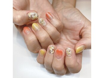 ティーエヌ 本厚木店/夏ネイル☆6500円【7150円税込】