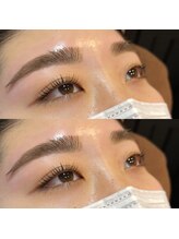 ラヴィズム アイラッシュ アンド ネイル (LUVISM)/パリジェンヌ×アイブロウWAX