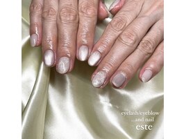 タイダイネイル     ネイル 国立