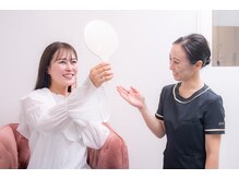 小顔フェイスラボ 大津京駅前店(小顔 Face Labo.)/効果の確認＆アドバイス 