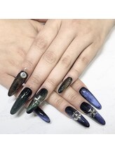 マヌスキュア/マグネットクロムハーツネイル