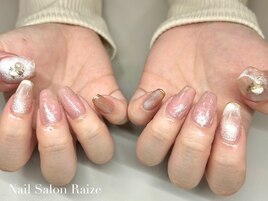 マグネットネイル/上品ネイル