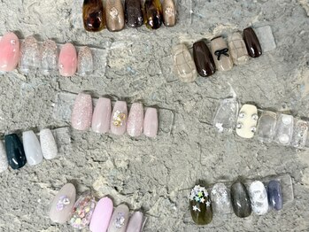 ブリリオ 三崎店(Brilho)の写真/定額アートは可愛い系からニュアンス、10種類ずつをご用意しています。毎月通いやすいのが◎