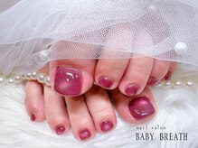 nail salon BABY BREATH【ネイルサロン　ベイビーブレス】/フット☆うるちゅるマグネット