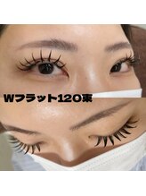 バニーアイズ 博多店(Bunny eyes)/ダブルフラット120束＊マツエク