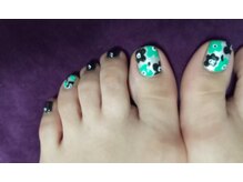 エンジェル 葛飾(ANGEL)/マリメッコ風フットネイル