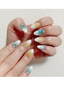 コロミネイル(colome nail)/スカルプグラデーション