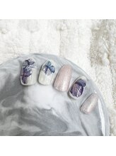 ラウレアネイル(laule'a nail)/あじさいネイル