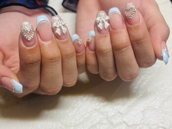 アンジェリーク 飯塚店(Angelique)の写真/【オフ込♪シンプルネイル4950円～】多彩な提案力とトレンド感のあるデザインで理想の指先へ導きます!