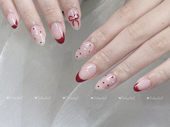 トゥデイネイル(Today.Nail)/フレンチ持ち込みデザイン
