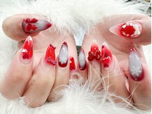 ★パーツの種類が豊富　池袋/持ち込み/ワンカラー/マグネット/ワンホンネイル/韓国ネイル/スカルプ